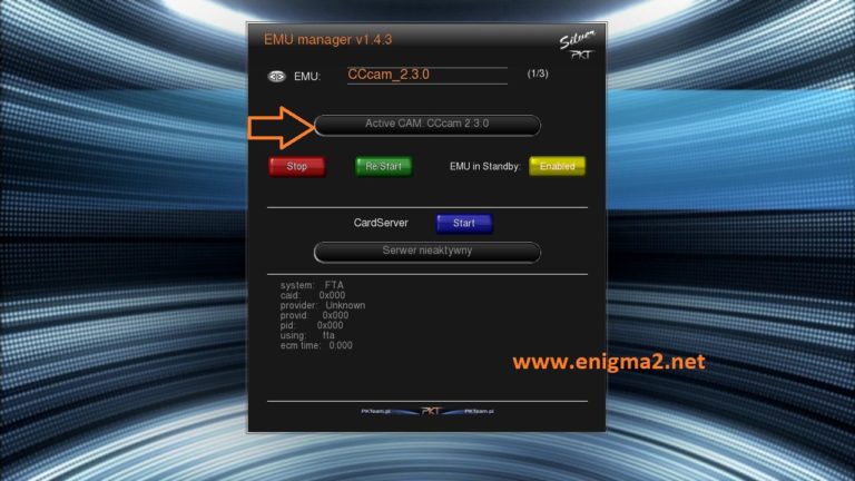 Cccam Info Enigma2 Webinterface